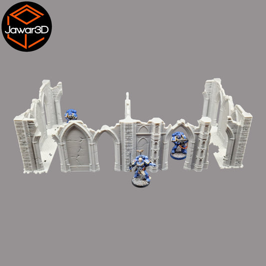 Wargaming 28mm scatter terrain scenery showing 3D-printed item that is compatible with games such as Warhammer 40K, Star Wars Legions, D+D, Dungeons and Dragons, Sci-Fi, Fantasy and other miniature tabletop games. Brand Jawar3d found at www.jawar3d.co.uk.
