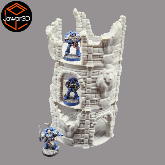 Wargaming 28mm scatter terrain scenery showing 3D-printed item that is compatible with games such as Warhammer 40K, Star Wars Legions, D+D, Dungeons and Dragons, Sci-Fi, Fantasy and other miniature tabletop games. Brand Jawar3d found at www.jawar3d.co.uk.