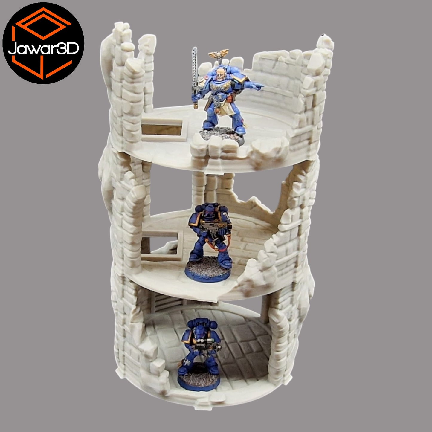 Wargaming 28mm scatter terrain scenery showing 3D-printed item that is compatible with games such as Warhammer 40K, Star Wars Legions, D+D, Dungeons and Dragons, Sci-Fi, Fantasy and other miniature tabletop games. Brand Jawar3d found at www.jawar3d.co.uk.