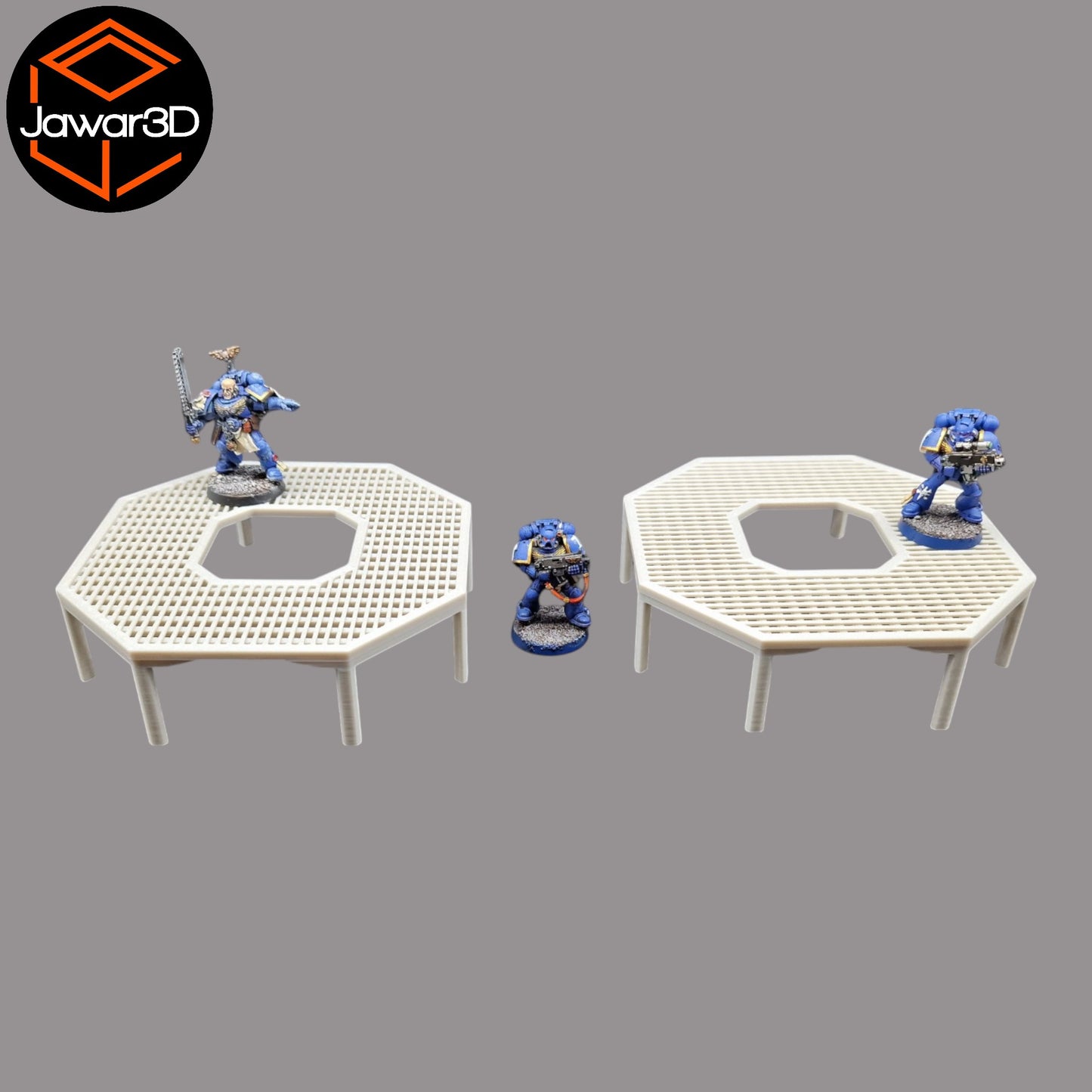 Wargaming 28mm scatter terrain scenery showing 3D-printed item that is compatible with games such as Warhammer 40K, Star Wars Legions, D+D, Dungeons and Dragons, Sci-Fi, Fantasy and other miniature tabletop games. Brand Jawar3d found at www.jawar3d.co.uk.