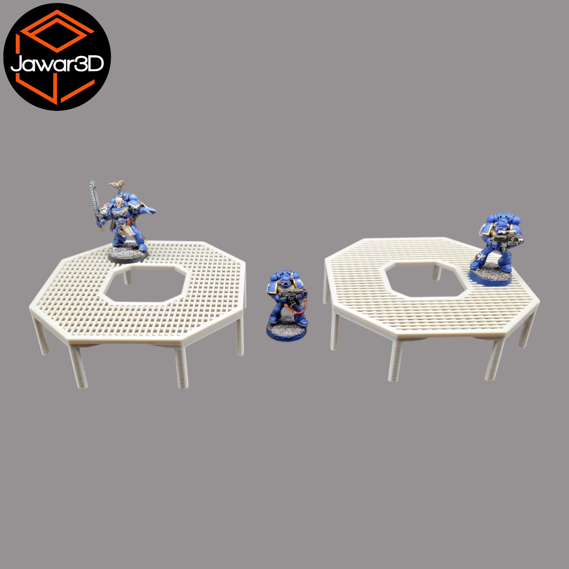 Wargaming 28mm scatter terrain scenery showing 3D-printed item that is compatible with games such as Warhammer 40K, Star Wars Legions, D+D, Dungeons and Dragons, Sci-Fi, Fantasy and other miniature tabletop games. Brand Jawar3d found at www.jawar3d.co.uk.