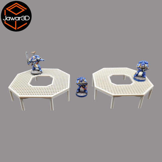 Wargaming 28mm scatter terrain scenery showing 3D-printed item that is compatible with games such as Warhammer 40K, Star Wars Legions, D+D, Dungeons and Dragons, Sci-Fi, Fantasy and other miniature tabletop games. Brand Jawar3d found at www.jawar3d.co.uk.