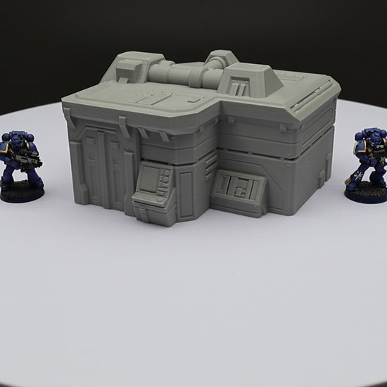 Wargaming 28mm scatter terrain scenery showing 3D-printed item that is compatible with games such as Warhammer 40K, Star Wars Legions, D+D, Dungeons and Dragons, Sci-Fi, Fantasy and other miniature tabletop games. Brand Jawar3d found at www.jawar3d.co.uk.