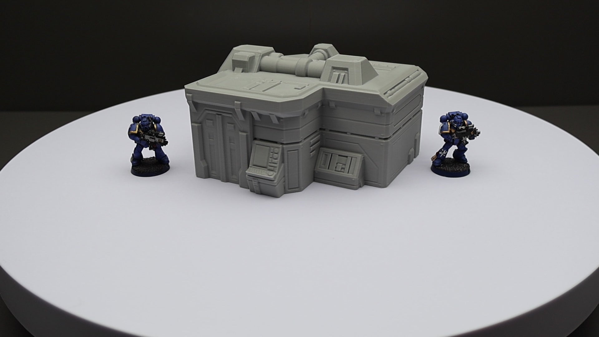 Wargaming 28mm scatter terrain scenery showing 3D-printed item that is compatible with games such as Warhammer 40K, Star Wars Legions, D+D, Dungeons and Dragons, Sci-Fi, Fantasy and other miniature tabletop games. Brand Jawar3d found at www.jawar3d.co.uk.