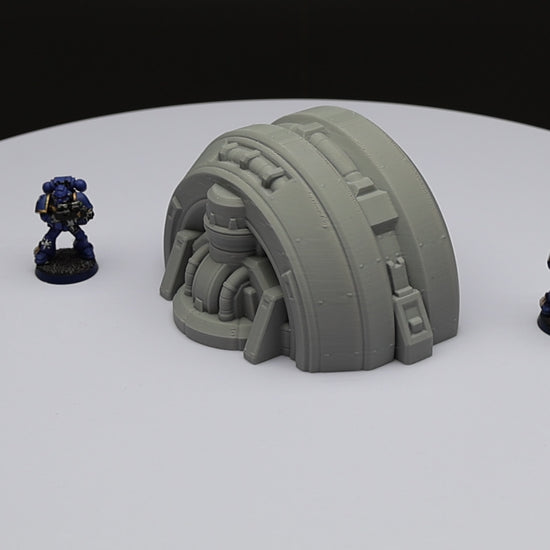Wargaming 28mm scatter terrain scenery showing 3D-printed item that is compatible with games such as Warhammer 40K, Star Wars Legions, D+D, Dungeons and Dragons, Sci-Fi, Fantasy and other miniature tabletop games. Brand Jawar3d found at www.jawar3d.co.uk.