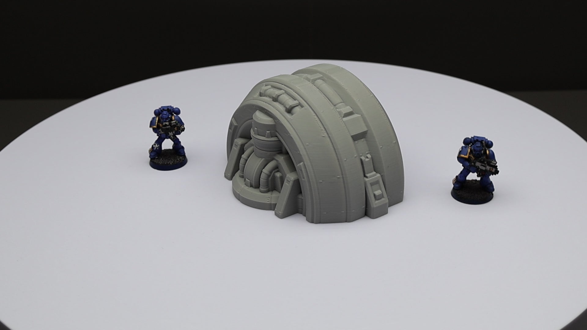 Wargaming 28mm scatter terrain scenery showing 3D-printed item that is compatible with games such as Warhammer 40K, Star Wars Legions, D+D, Dungeons and Dragons, Sci-Fi, Fantasy and other miniature tabletop games. Brand Jawar3d found at www.jawar3d.co.uk.