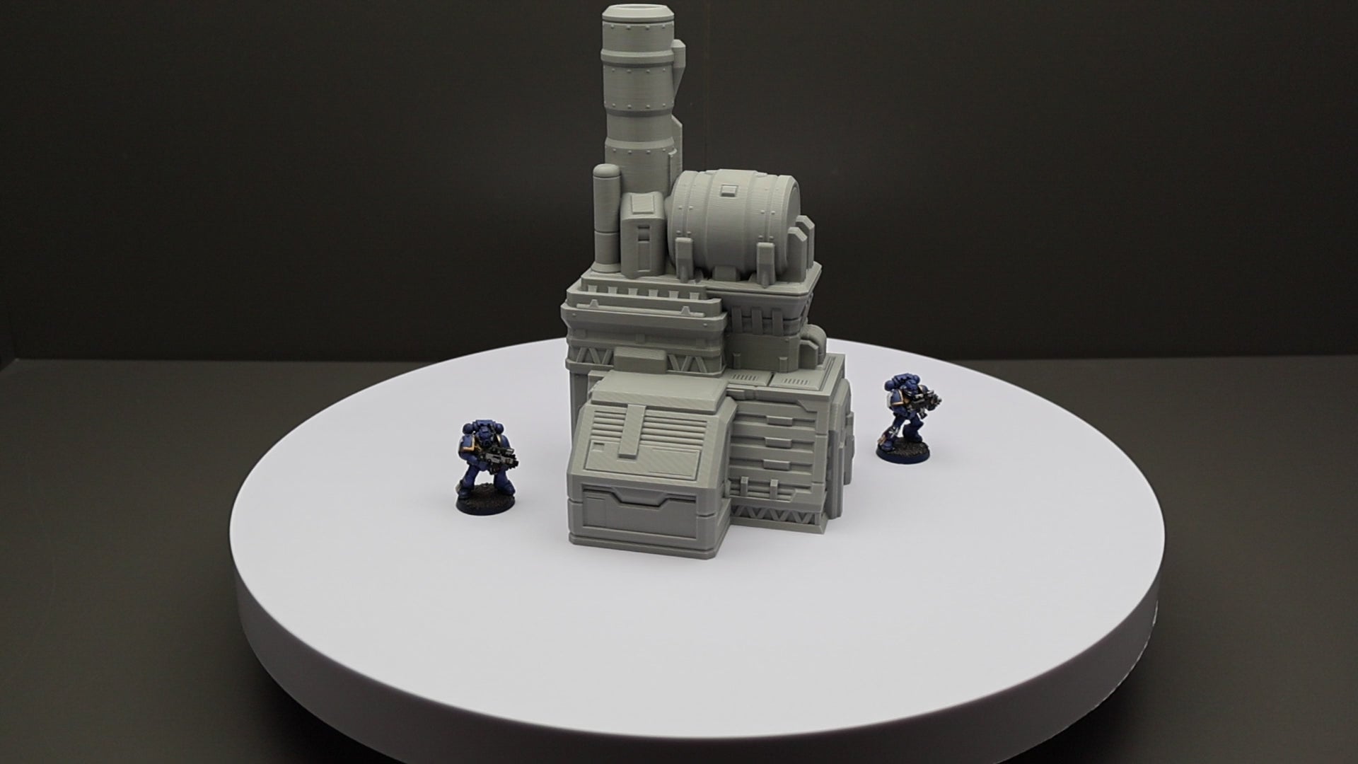 Wargaming 28mm scatter terrain scenery showing 3D-printed item that is compatible with games such as Warhammer 40K, Star Wars Legions, D+D, Dungeons and Dragons, Sci-Fi, Fantasy and other miniature tabletop games. Brand Jawar3d found at www.jawar3d.co.uk.