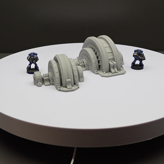 Wargaming 28mm scatter terrain scenery showing 3D-printed item that is compatible with games such as Warhammer 40K, Star Wars Legions, D+D, Dungeons and Dragons, Sci-Fi, Fantasy and other miniature tabletop games. Brand Jawar3d found at www.jawar3d.co.uk.